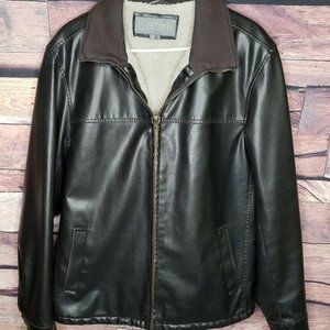 Accents Collection Warm Men’s Medium Black Leather